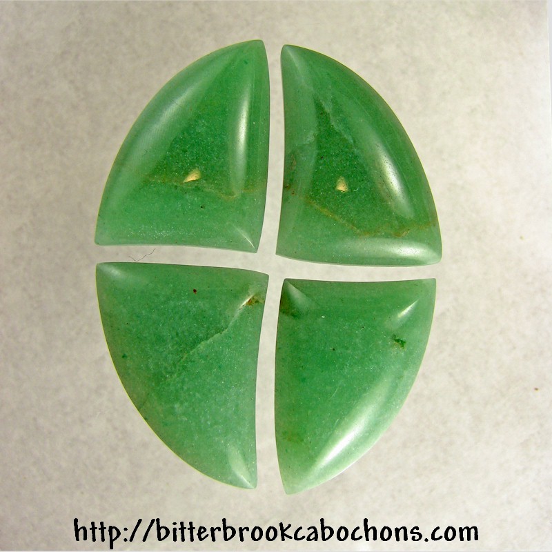 Aventurine Cabochon Quartet