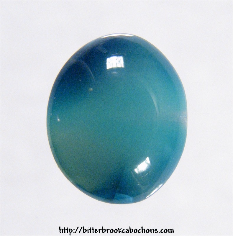 Blue Agate Cabochon