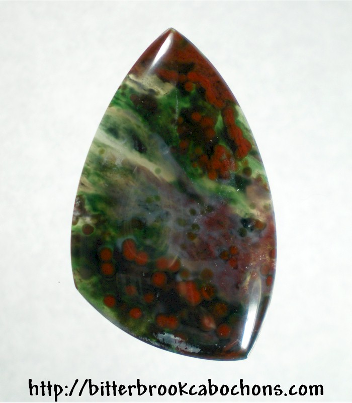 Bloodstone Cabochon