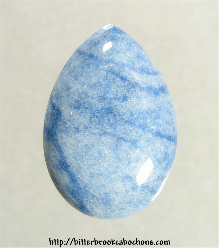 Blue Quartz Cabochon