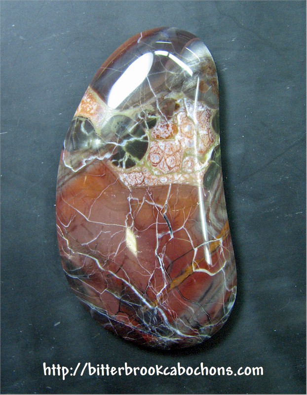 Brecciated Jasper Cabochon