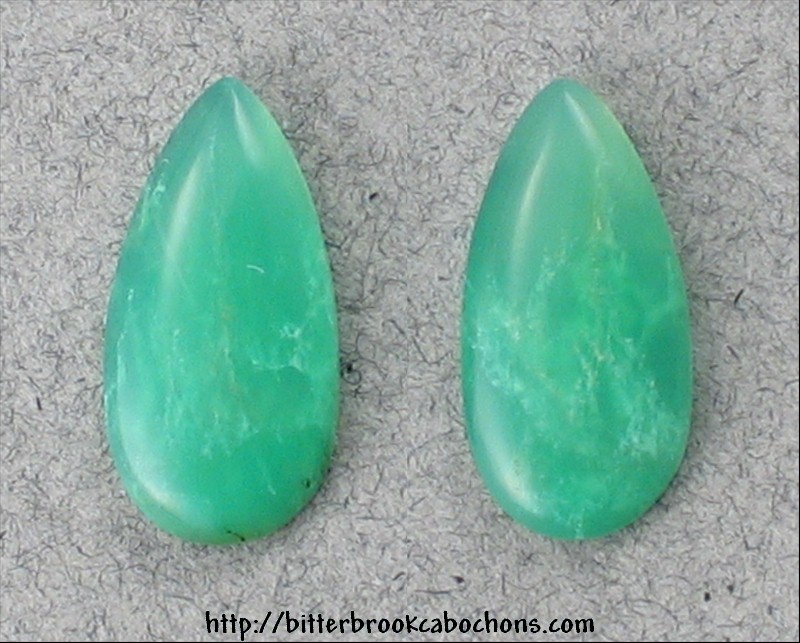 Chrysoprase Pair