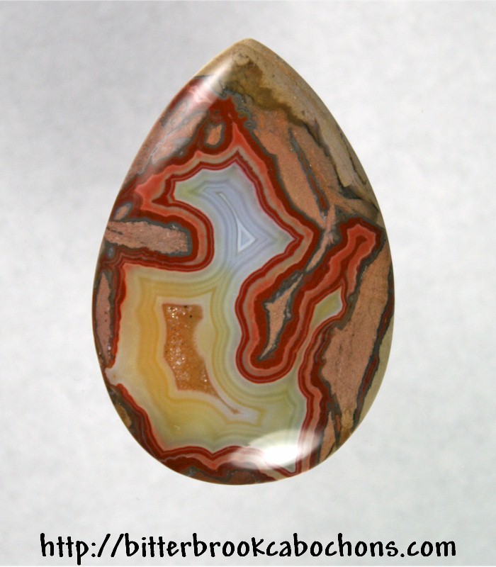 Dryhead Agate Cabochon