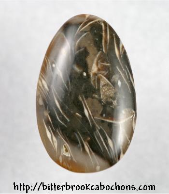 Feather Agate Cabochon