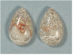 Lace Agate Pair