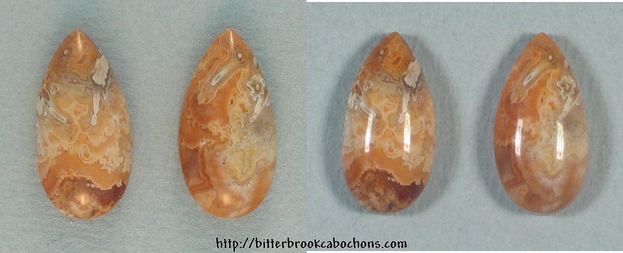 Lace Agate Pair