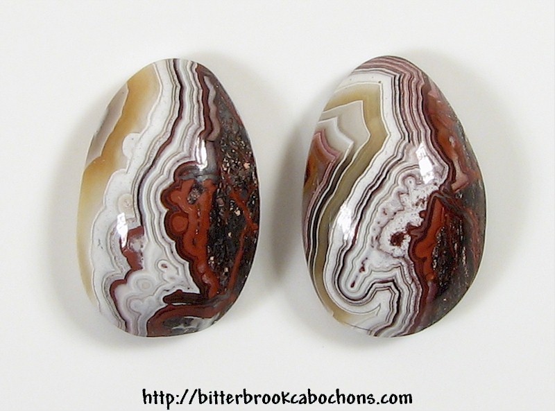 Lace Agate Pair