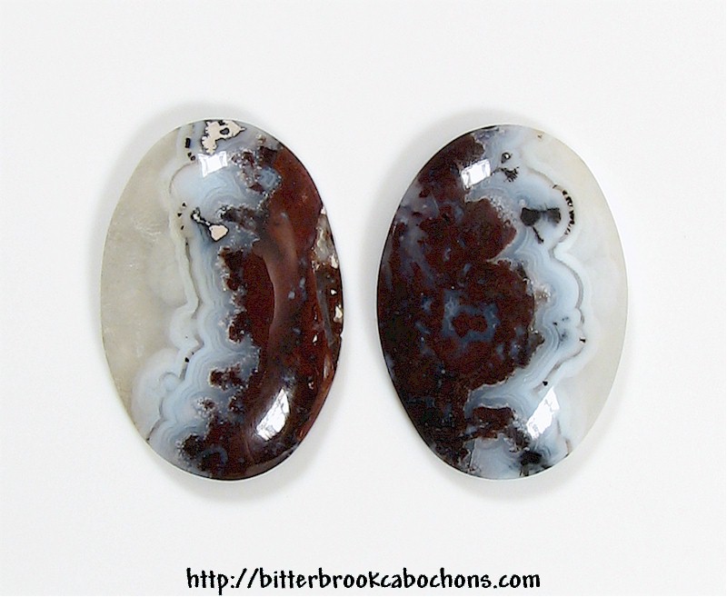 Lace Agate Pair