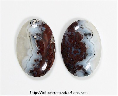 Lace Agate Pair