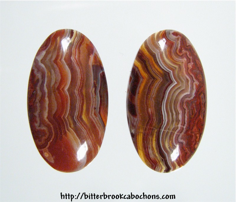 Lace Agate Pair