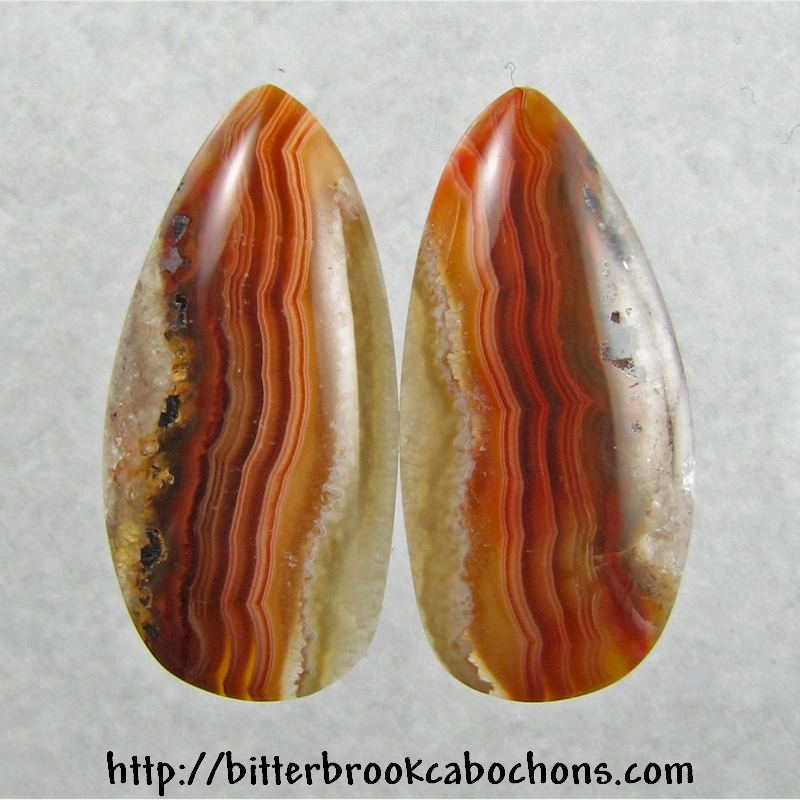 Lace Agate Cabochons