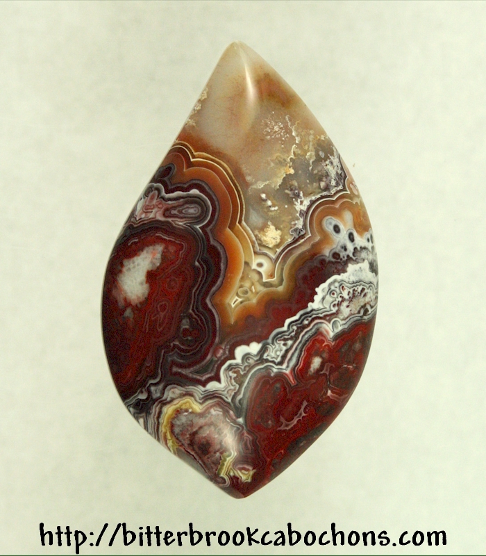 Laguna Lace Agate Cabochon